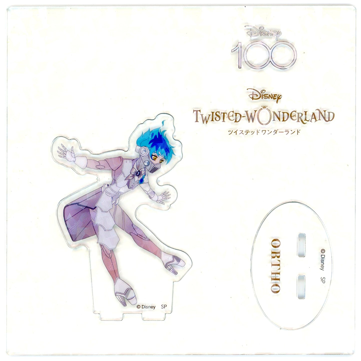 Orth Shroud Acrylic Stand Disney100 Ver. Disney Twisted-Wonderland Platinum Jacket Art Fair [USED]