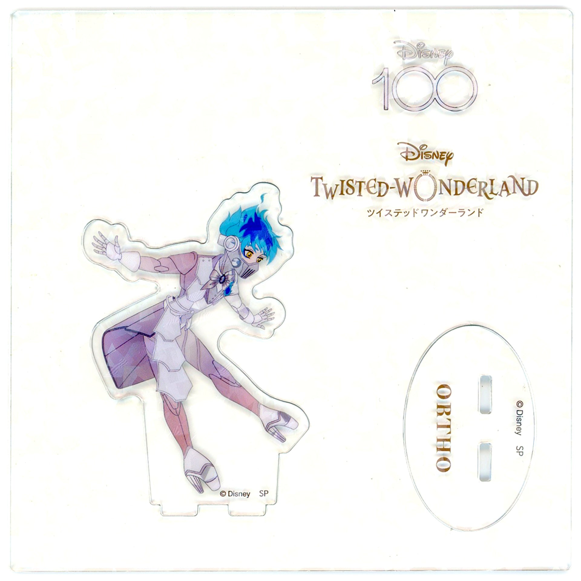 Orth Shroud Acrylic Stand Disney100 Ver. Disney Twisted-Wonderland Platinum Jacket Art Fair [USED]