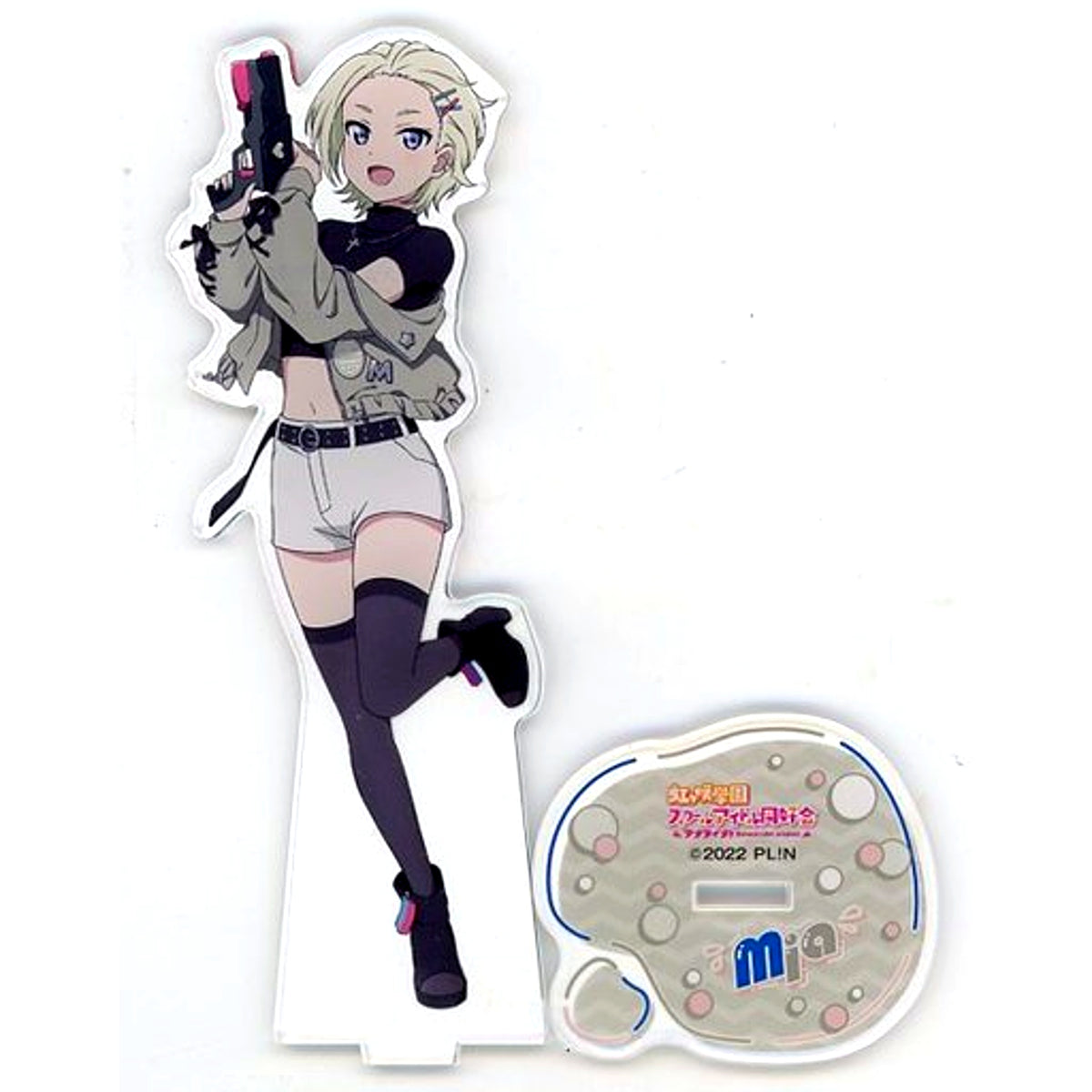 Mia Taylor Big Acrylic Stand Love Live! Nijigasaki High School Idol Club x Village Vanguard [USED]