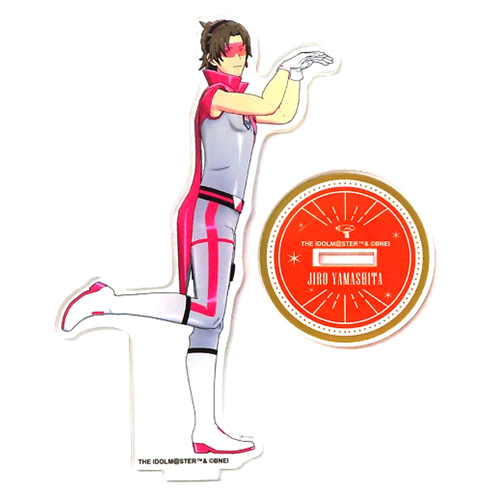 Jiro Yamashita The Idolmaster SideM Official Acrylic Stand 315 Production presents FANTASTIC COMBINATION LIVE BRAINPOWER!! Commemorative Goods [USED]