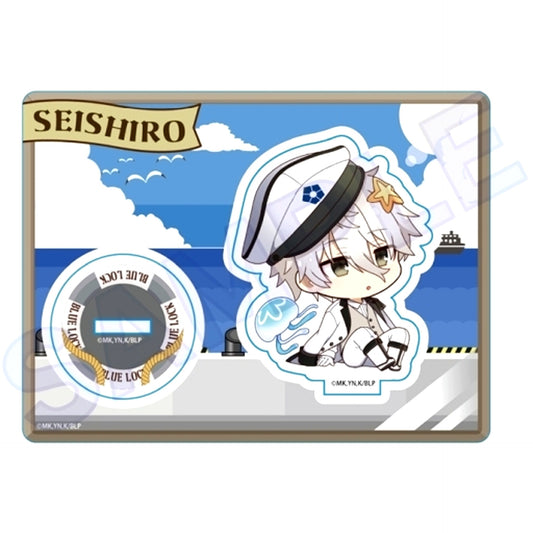 Seishiro Nagi Marine Ver. Blue Lock Mini Char Stand [USED]