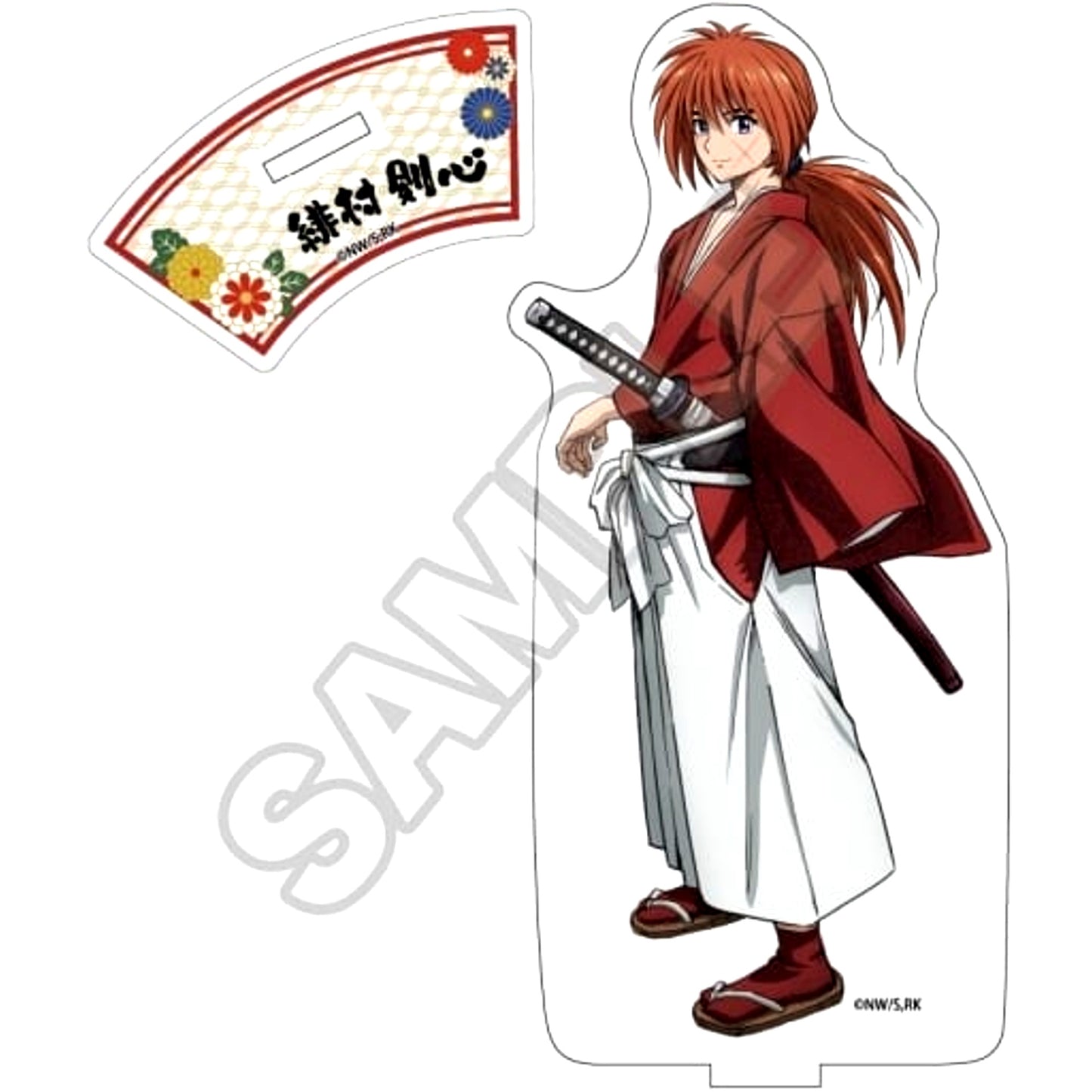 Kenshin Himura Rurouni Kenshin: Meiji Swordsman Romantic Story Acrylic Stand [USED]