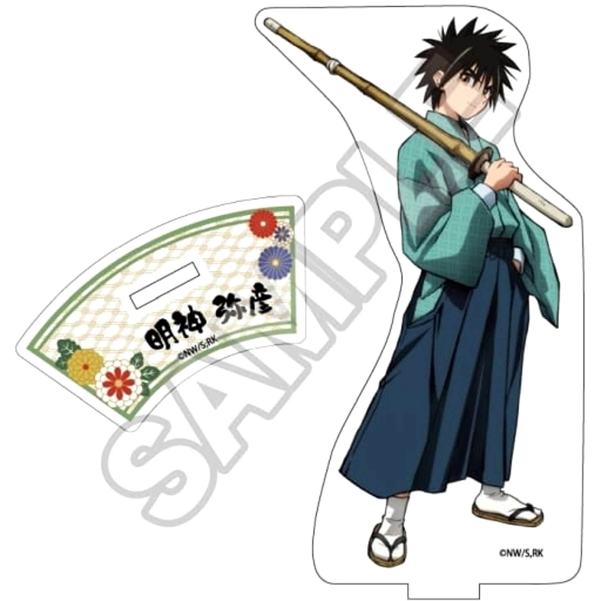 Yahiko Myojin Rurouni Kenshin: Meiji Kenkaku Romantan Acrylic Stand Granup 2023 [USED]