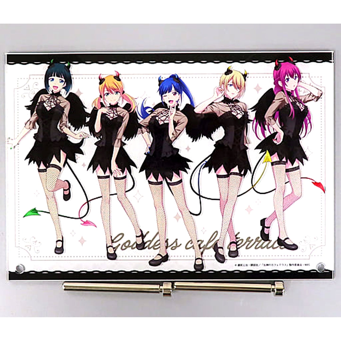 Group The Cafe Terrace and Its Goddesses Newly Drawn Acrylic Panel "The Cafe Terrace and Its Goddesses POP UP SHOP in Volks Akihabara Hobby Tengoku 2" [USED]
