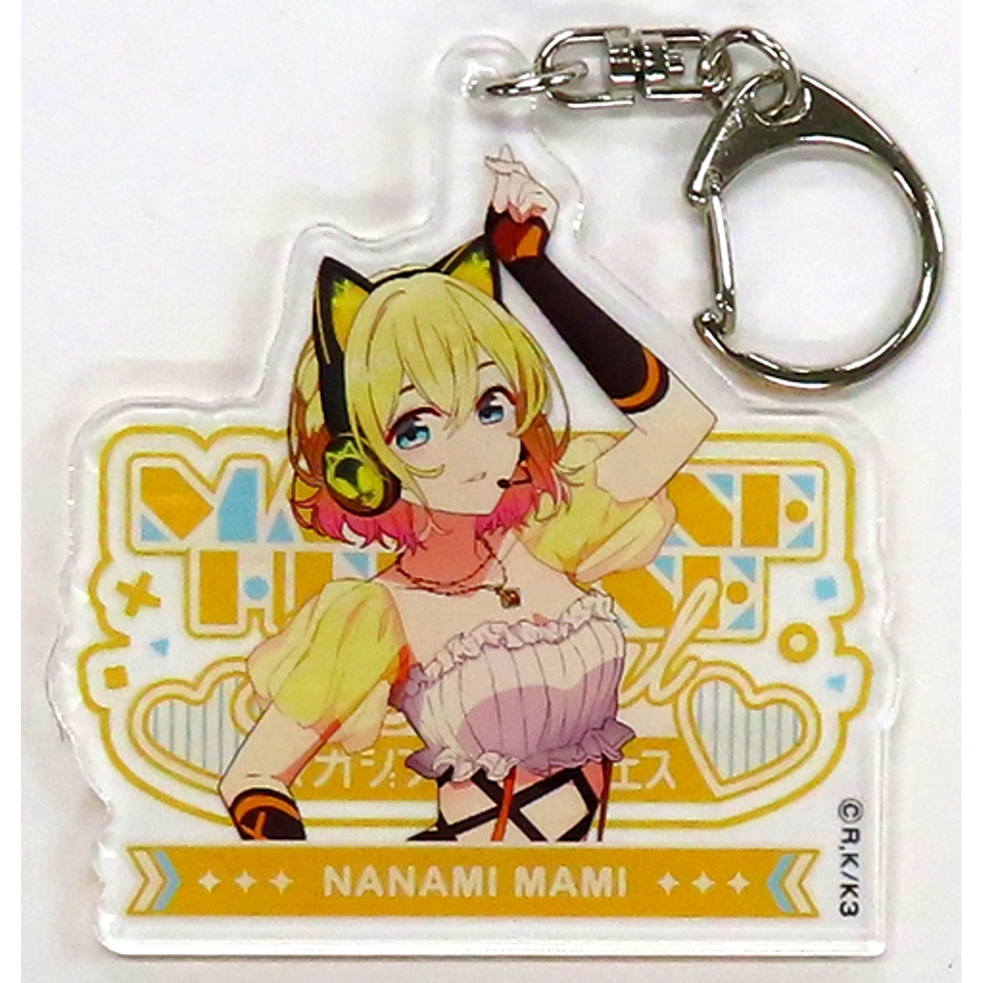 Mami Nanami Rent-A-Girlfriend Drawn Acrylic Keychain Magazine Heroine Fes in TOWER RECORDS [USED]