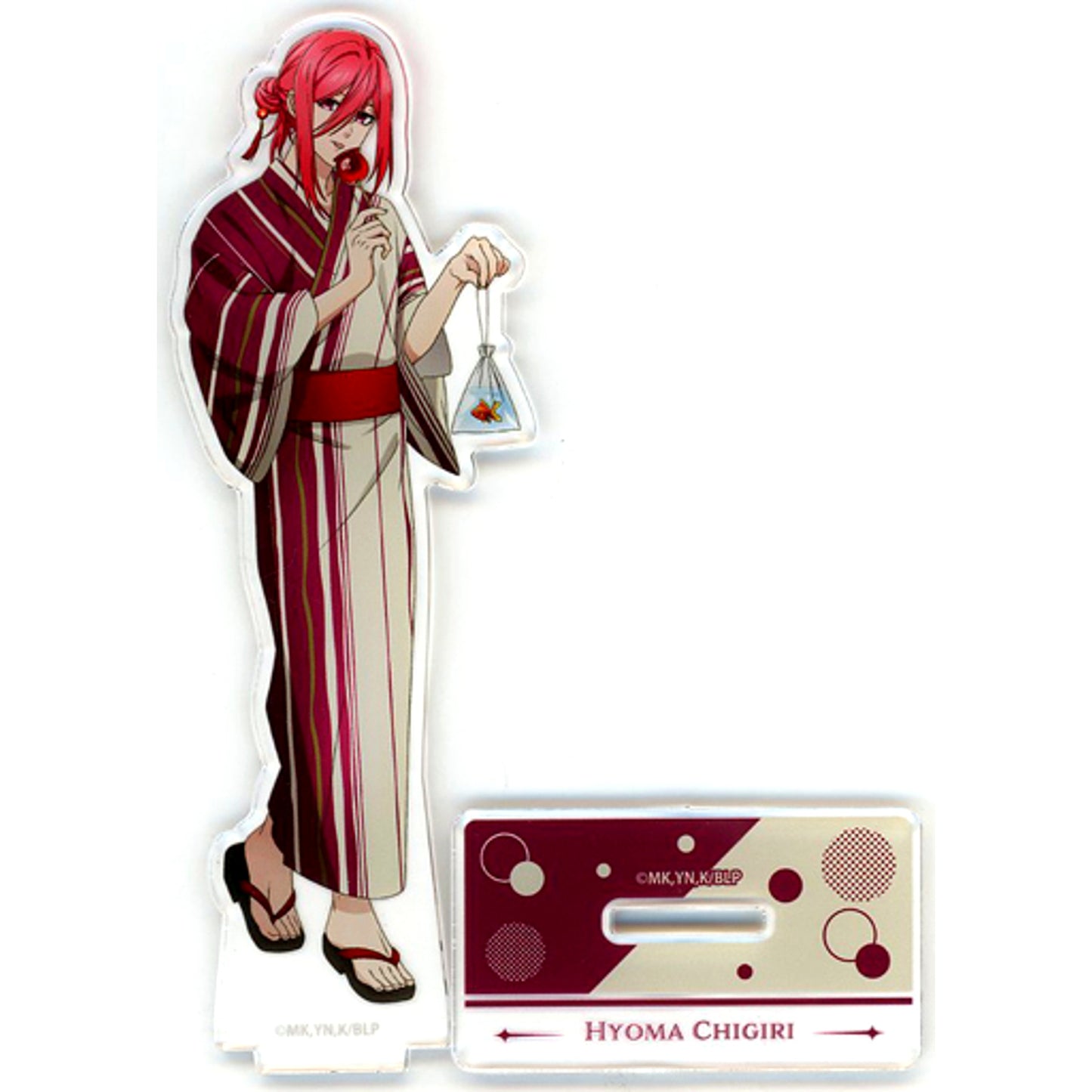 Hyoma Chigiri Acrylic Stand Figure Blue Lock Summer Time Cafe COLLABORATIONCAFE POWERED BY AnimaxCafe Plus [USED]