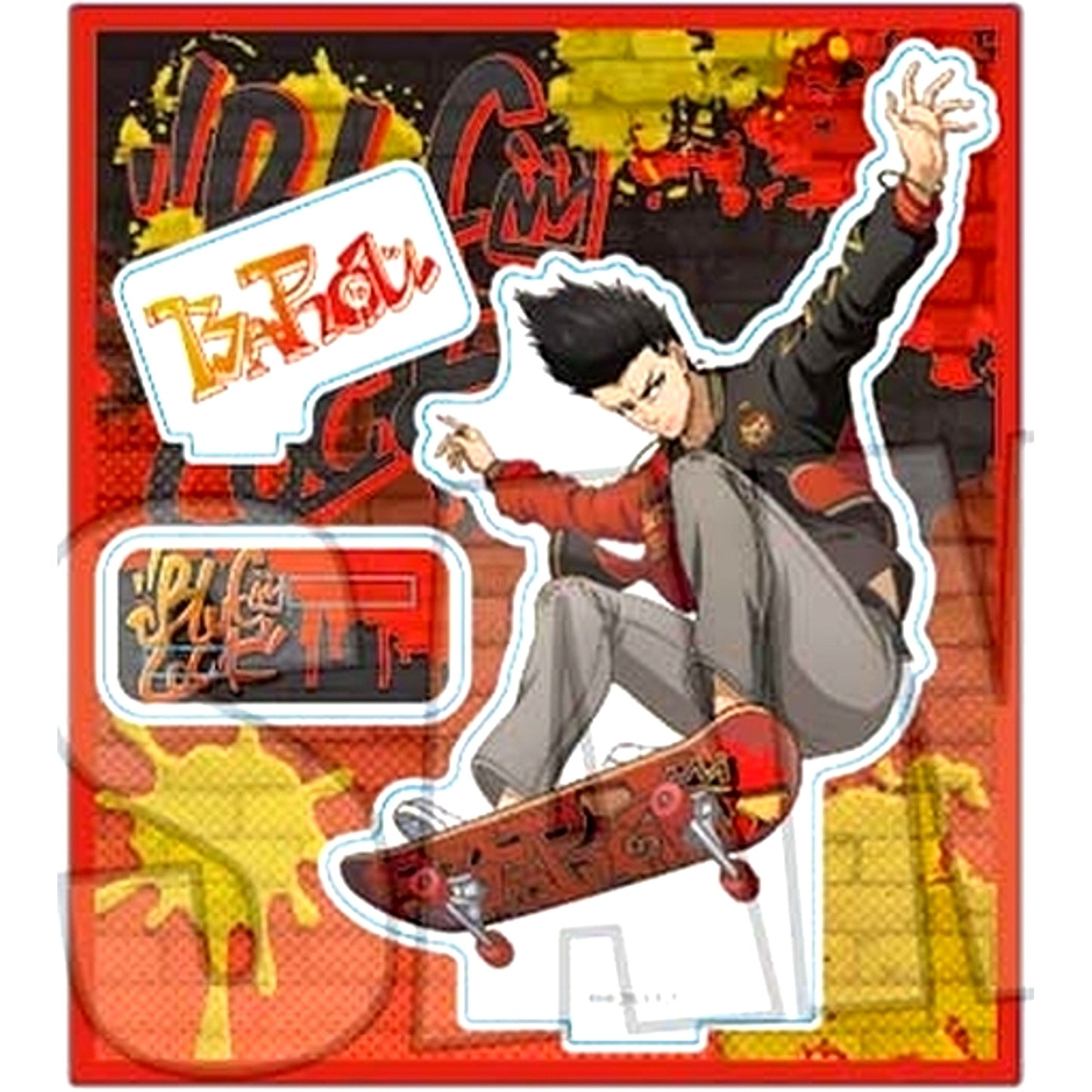 Shoei Baro Skater Ver. Blue Lock Part 2 Acrylic Stand [USED]