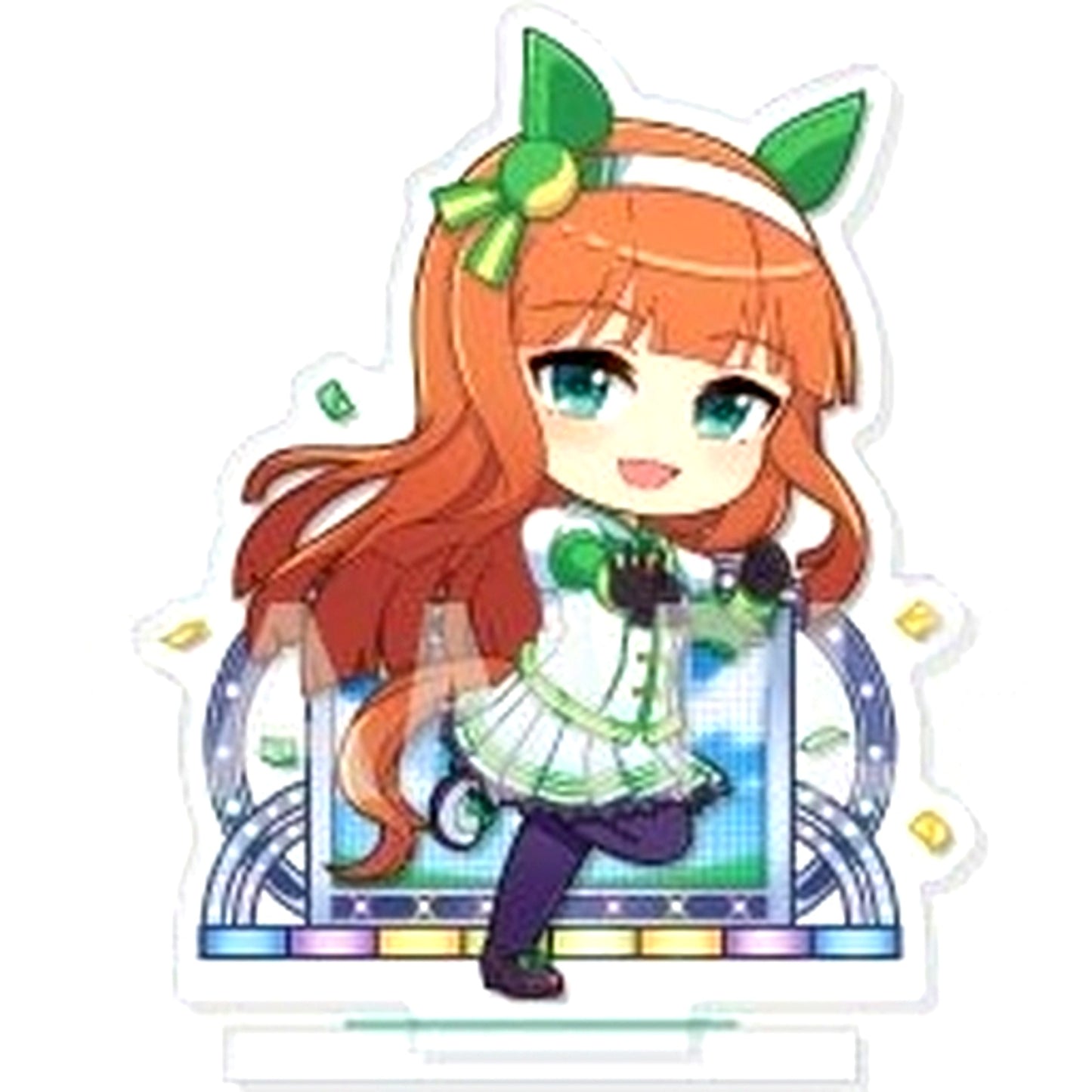 Silence Suzuka Charafeuille Acrylic Stand Umapyoi Densetsu Vol.5 Uma Musume Pretty Derby [USED]