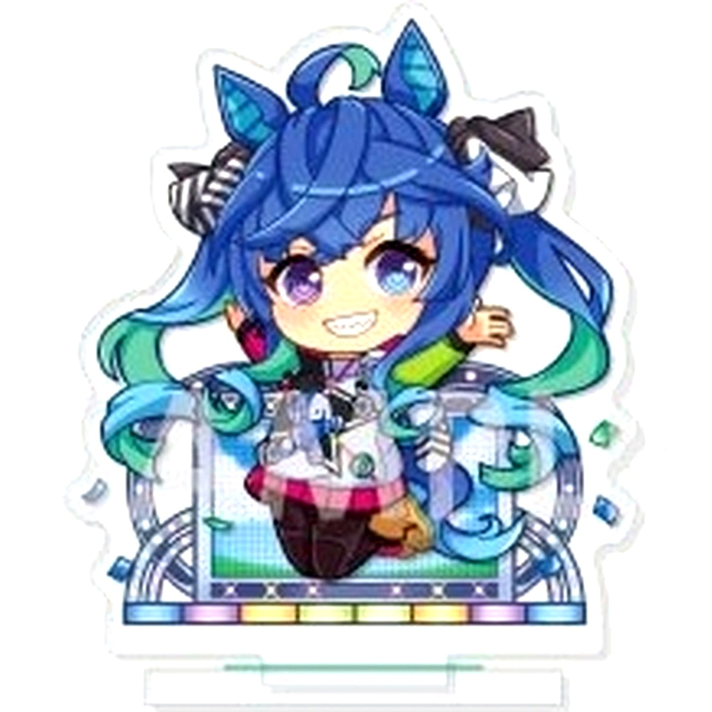 Twin Turbo Uma Musume Pretty Derby Charafille Acrylic Stand Umapyoi Densetsu Vol. 5 [USED]