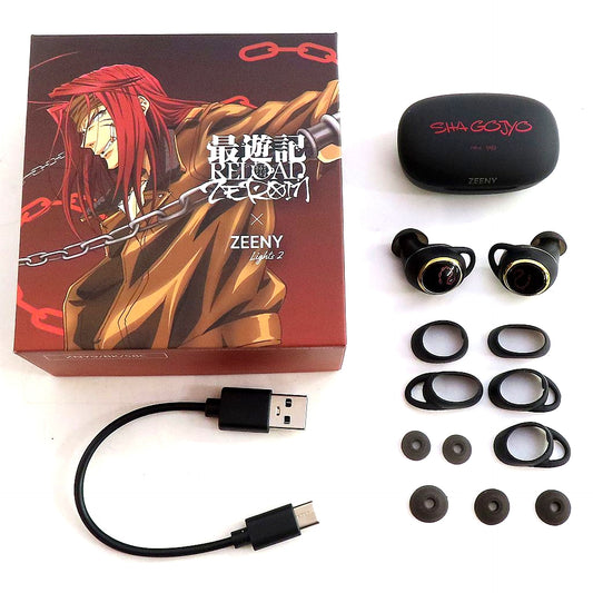 Sha Gojyo Wireless Earphones Zeeny Lights 2 Saiyuki RELOAD ZEROIN x Zeeny [USED]