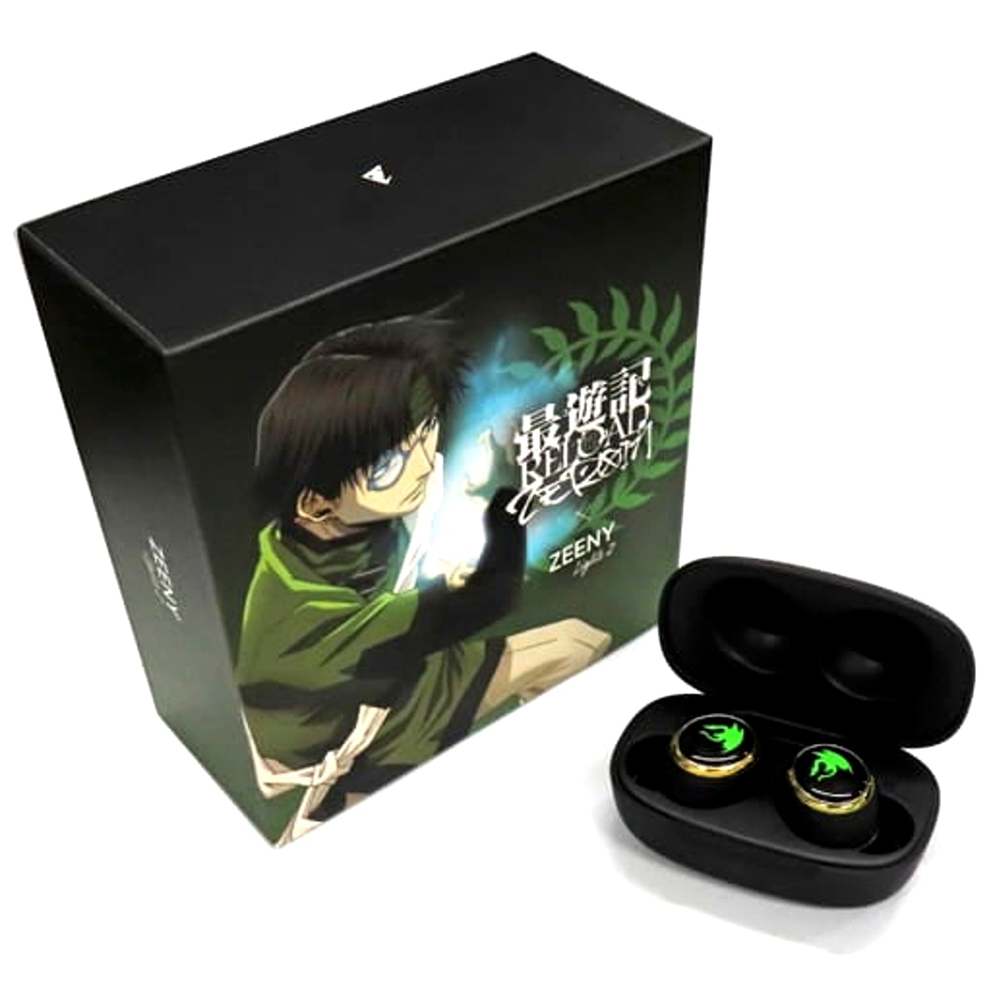 Cho Hakkai Saiyuki RELOAD -ZEROIN- Wireless Earphones Zeeny Lights 2 Saiyuki RELOAD -ZEROIN- x Zeeny [USED]