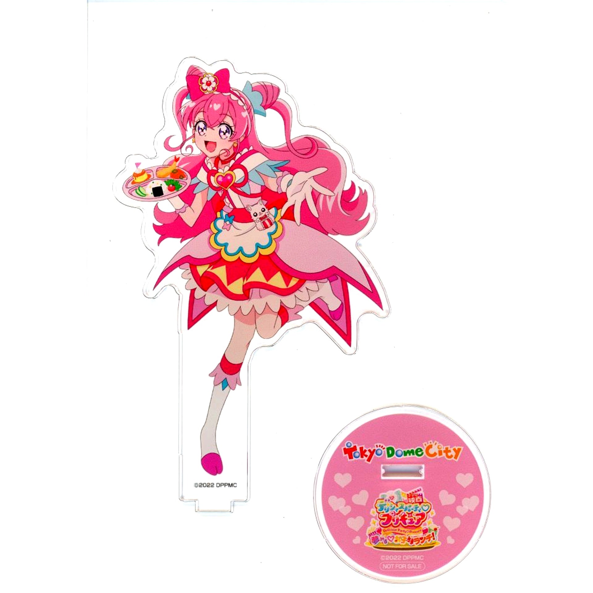 Cure Precious A Prize Delicious Party Precure The Movie: Dreaming Children's Lunch! Acrylic Stand Dreaming Amusement Park in Tokyo Dome City Attractions Dreaming Mini Game [USED]