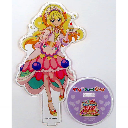 Cure Finale Delicious Party Precure Movie Yumemiru Okosama Lunch! Yumemiru Yuenchi in Tokyo Dome City Attractions Acrylic Stand Yumemiru Mini Game Prize A [USED]