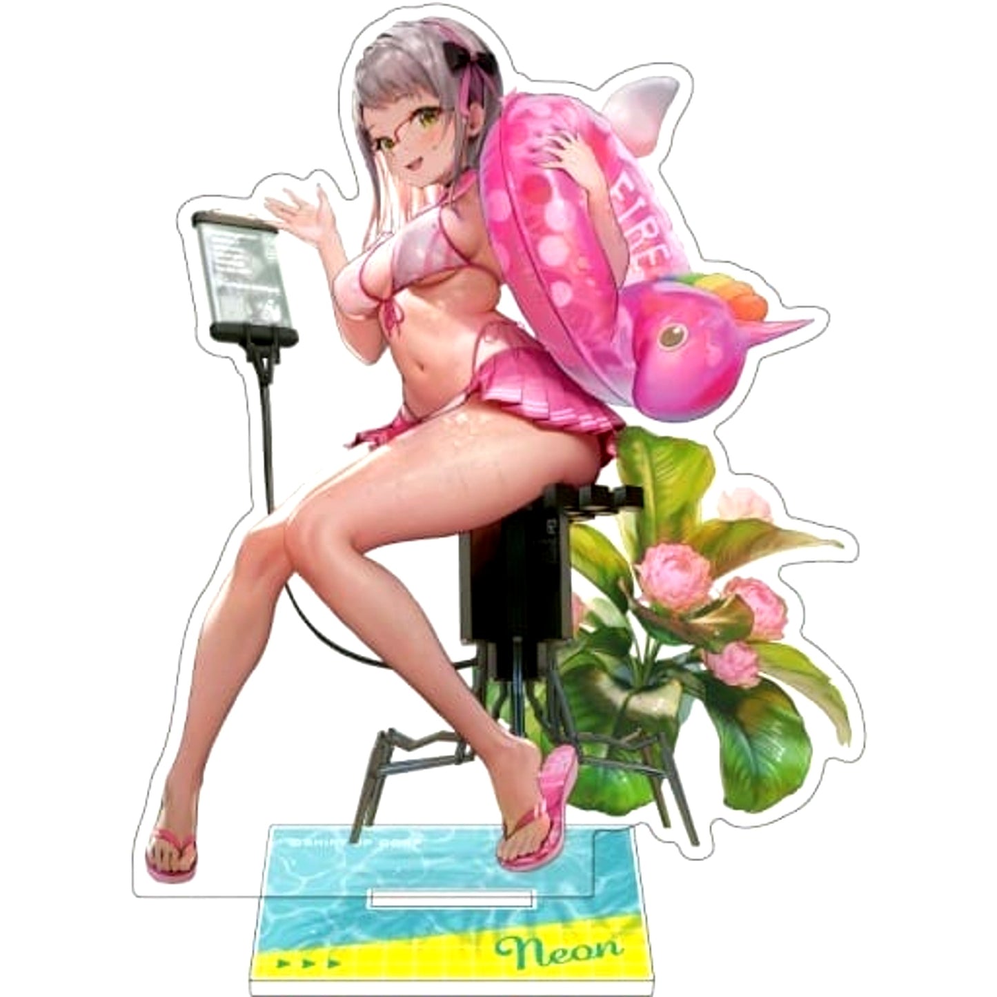 Neon GODDESS OF VICTORY: NIKKE Acrylic Stand Summer Ver [USED]