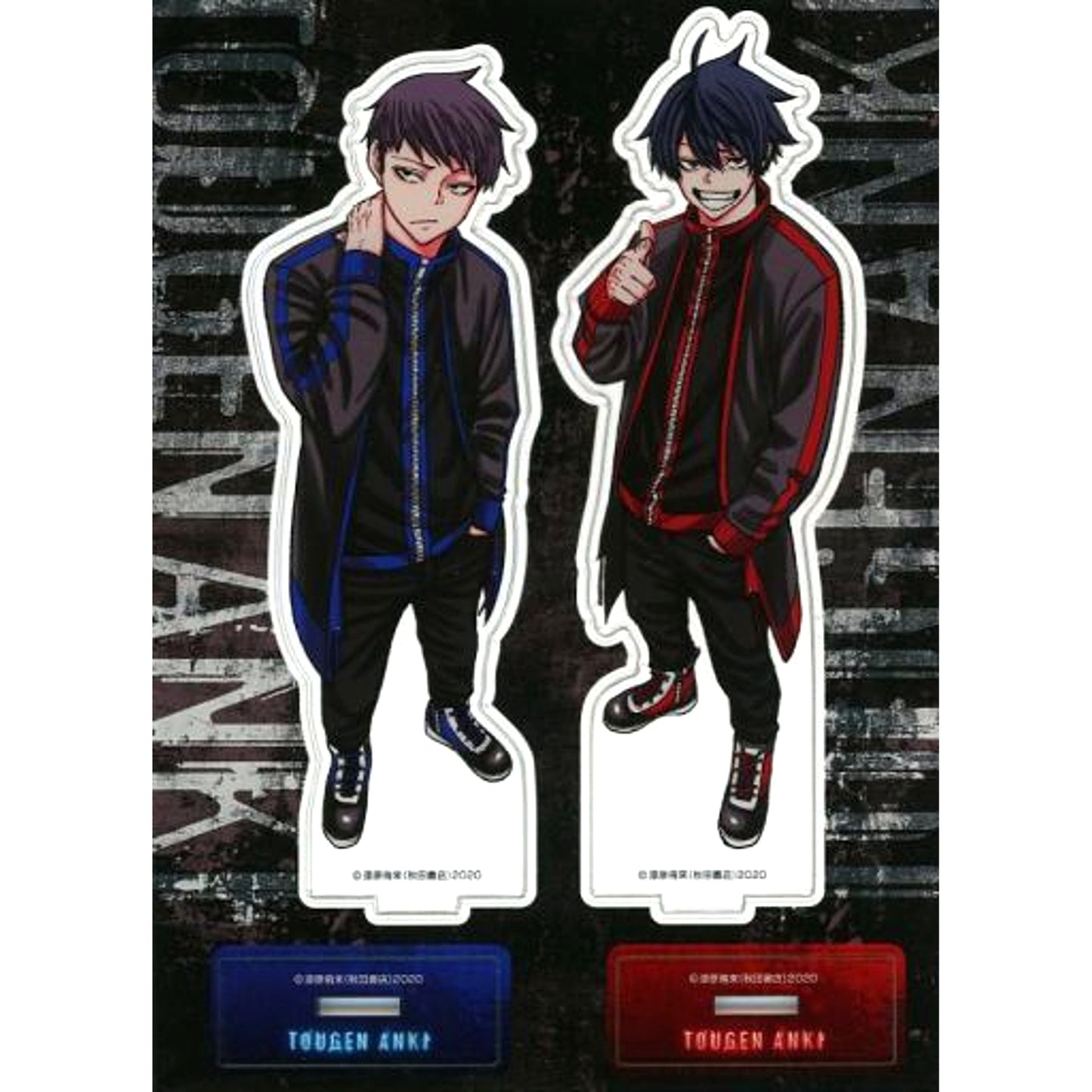 Shiki Ichinose & Ikari Yaoroshi Set of 2 Acrylic Stand Bonus for Tougen Anki Comics Vol.12 Animate Ltd Set [USED]