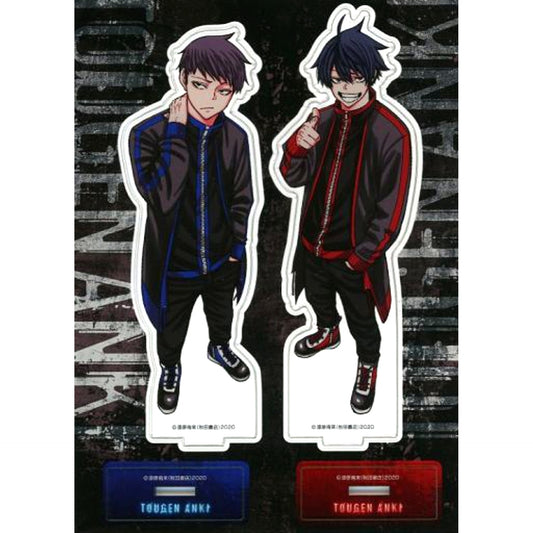 Shiki Ichinose & Ikari Yaoroshi Set of 2 Acrylic Stand Bonus for Tougen Anki Comics Vol.12 Animate Ltd Set [USED]
