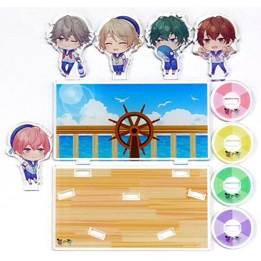 Group Nio no Machi Acrylic Diorama Set Animate Girls Festival 2021 Goods [USED]
