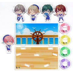 Group Nio no Machi Acrylic Diorama Set Animate Girls Festival 2021 Goods [USED]