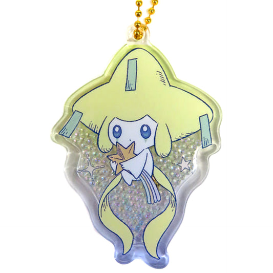 Pokemon Jirachi Holding Star Shakashaka Acrylic Charm Collection Jirachi Star Tether Pokemon Center Limited Charm [USED]