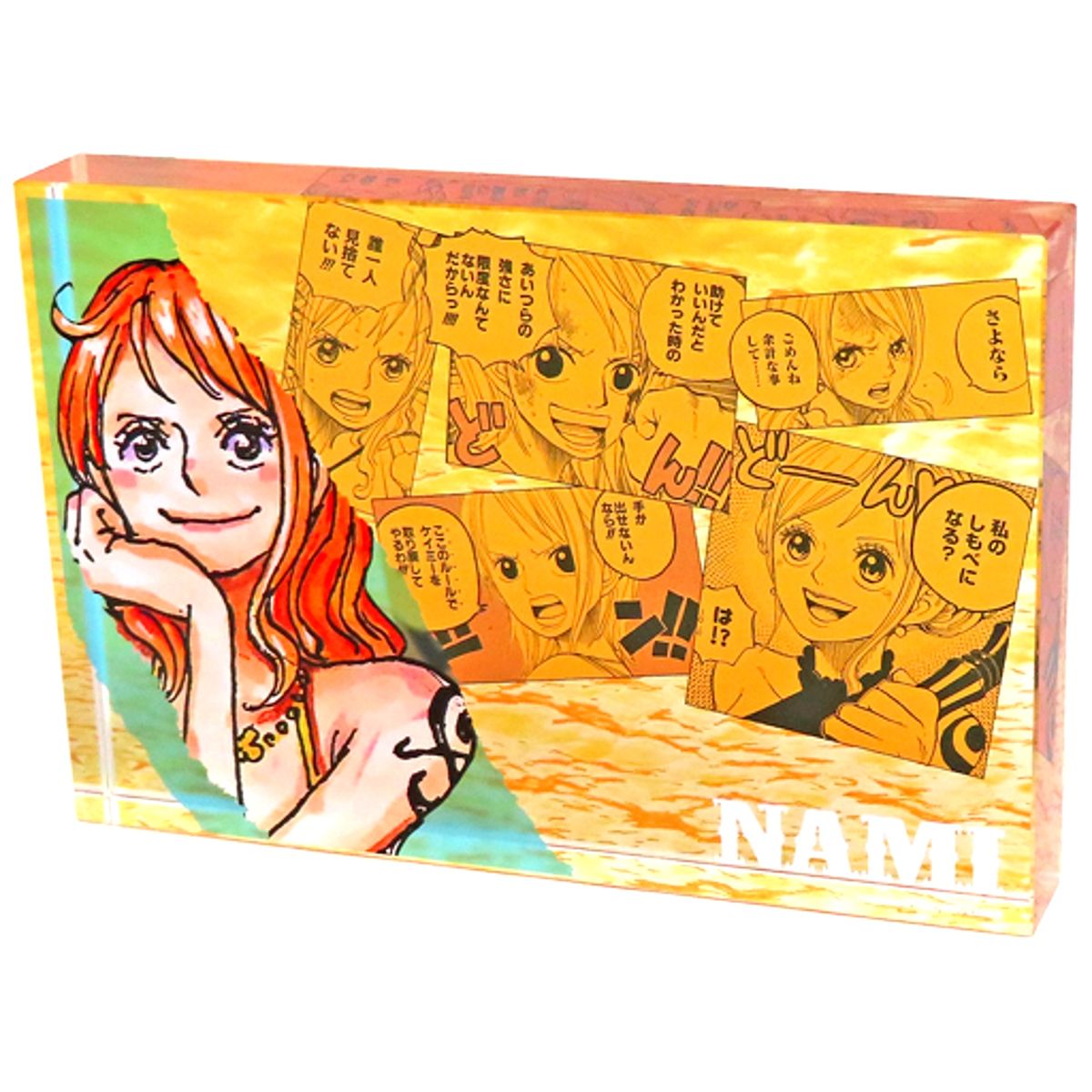 Nami One Piece Heroes Acrylic Block 2023 [USED]