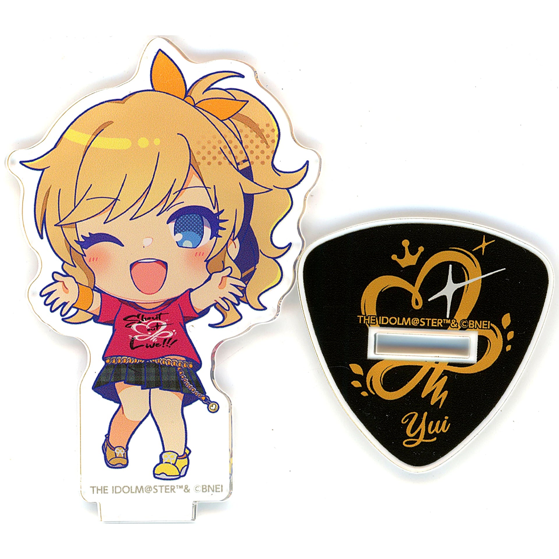 Yui Ohtsuki The Idolmaster Cinderella Girls Official Mini Acrylic Stand Shout out Live!!! Ver. [USED]