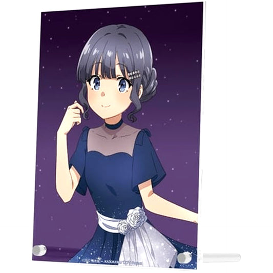 Shoko Makinohara Starry Sky Dress Ver. Rascal Does Not Dream of a Sister Venturing Out Animate Fair A5 Acrylic Panel Illustration [USED]