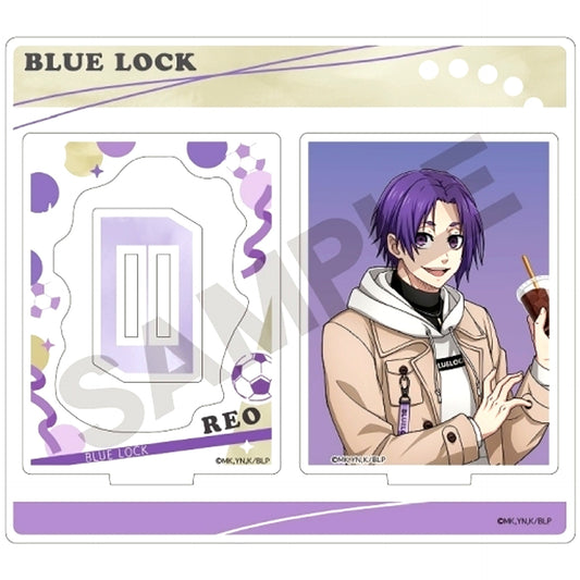 Reo Mikage Hoodie Blue Lock Frame Acrylic Stand [USED]