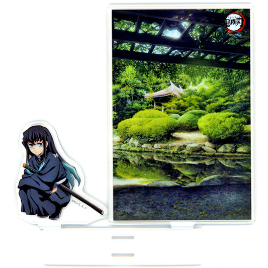 Muichiro Tokito Demon Slayer ufotable DINING HIROMA Opening Commemorative Goods Random Acrylic Stand with Background [USED]