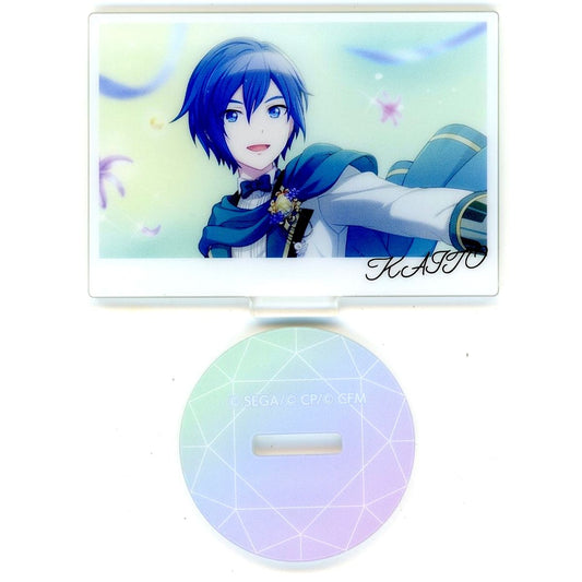 KAITO Hatsune Miku: Colorful Stage! Anniversary/Birthday Card Illustration Acrylic Stand Collection A [USED]
