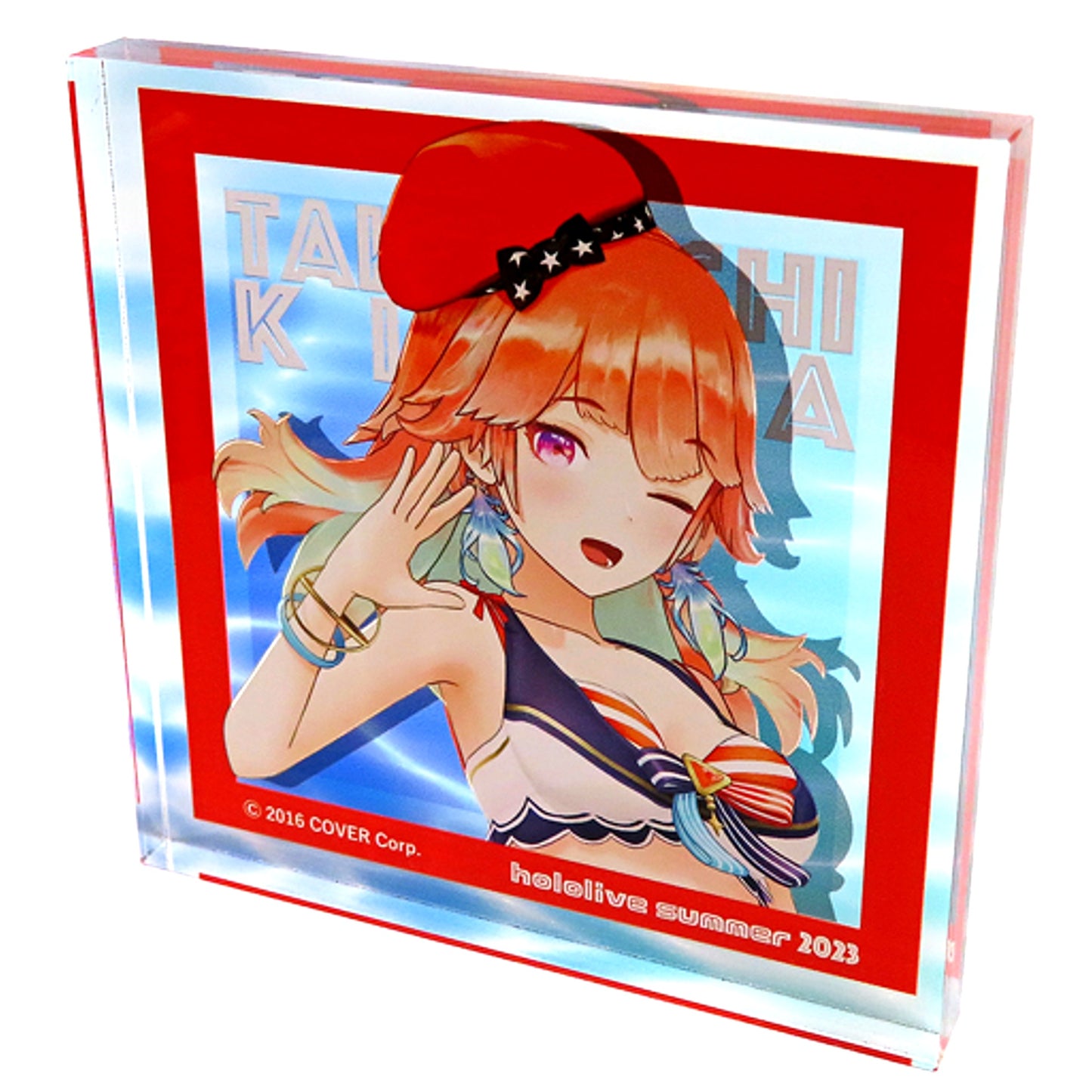 Takanashi Kiara Acrylic Block VTuber hololive hololive Summer 2023 in Marui [USED]