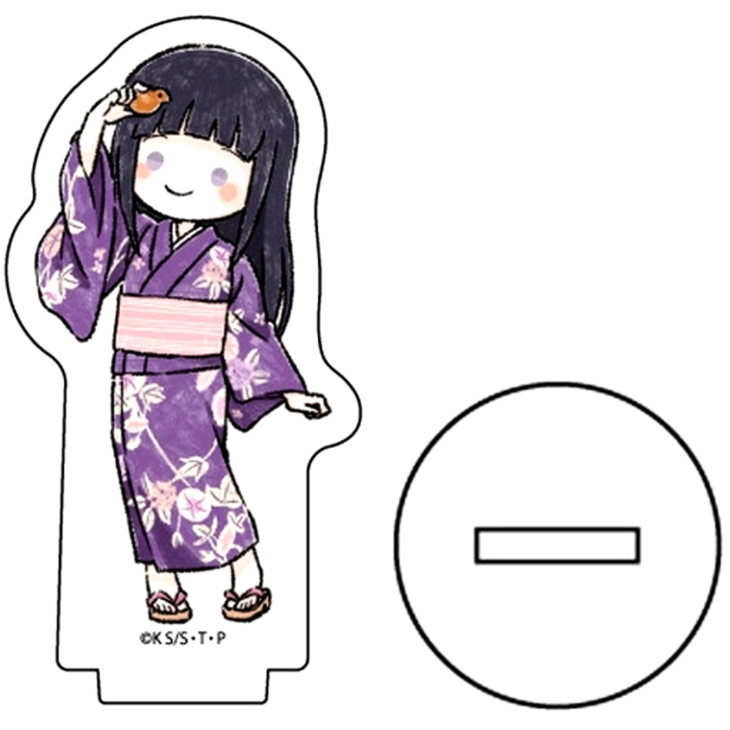 Hinata Hyuga 09. Food Tour Ver. GraffArt Illustration Naruto Shippuden Acrylic Petit Stand [USED]