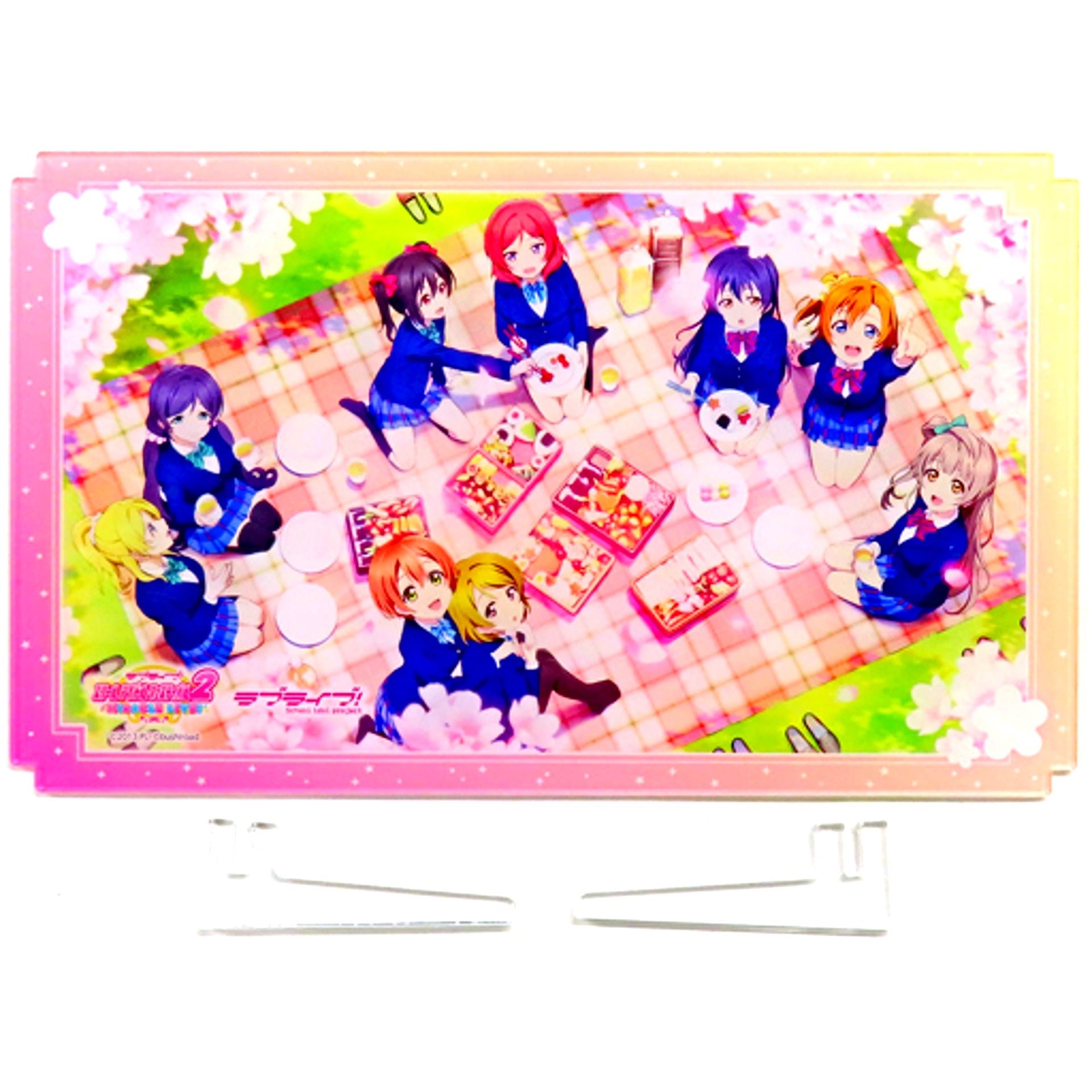 Mu's Plate Acrylic Stand Love Live School Idol Festival 2 MIRACLE LIVE [USED]