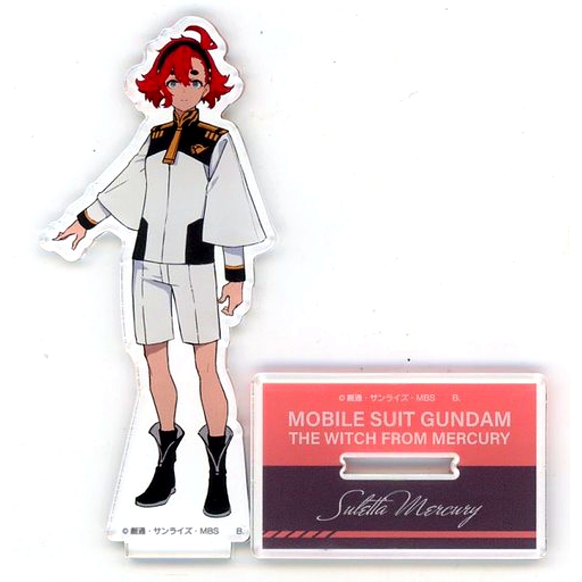 Suletta Mercury Mobile Suit Gundam The Witch from Mercury Mogumo Illustration Acrylic Stand [USED]