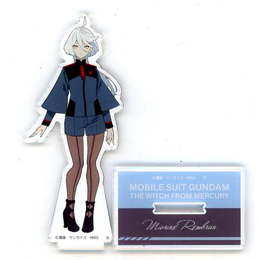 Miorine Rembran Mobile Suit Gundam The Witch from Mercury Mogumo Illustration Acrylic Stand [USED]
