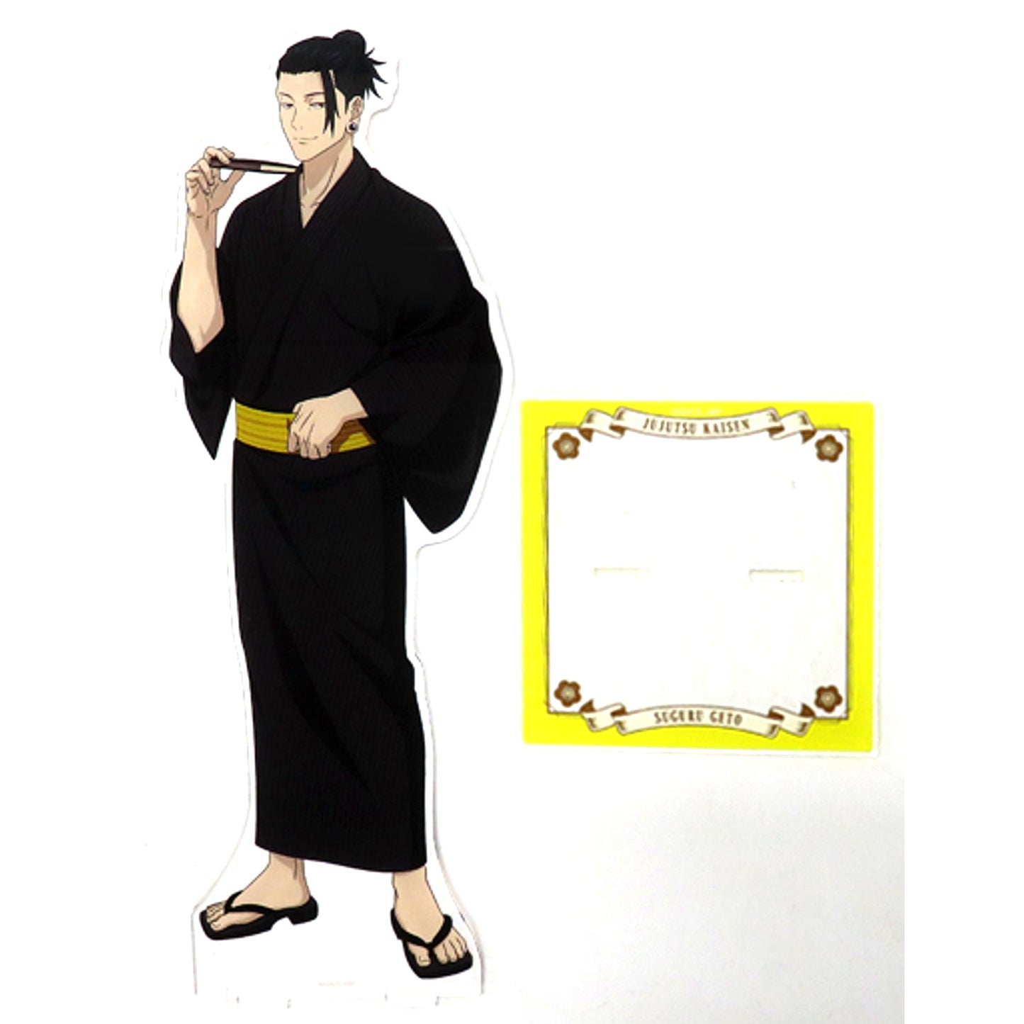 Suguru Geto Newly Drawn Illustration Hidden Inventory / Premature Death Yukata Ver. Extra Large Acrylic Stand Jujutsu Kaisen x Asakusa Hanayashiki [USED]