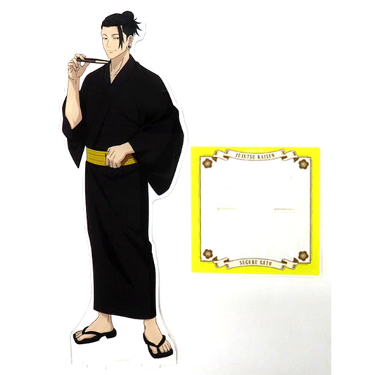 Suguru Geto Newly Drawn Illustration Hidden Inventory / Premature Death Yukata Ver. Extra Large Acrylic Stand Jujutsu Kaisen x Asakusa Hanayashiki [USED]