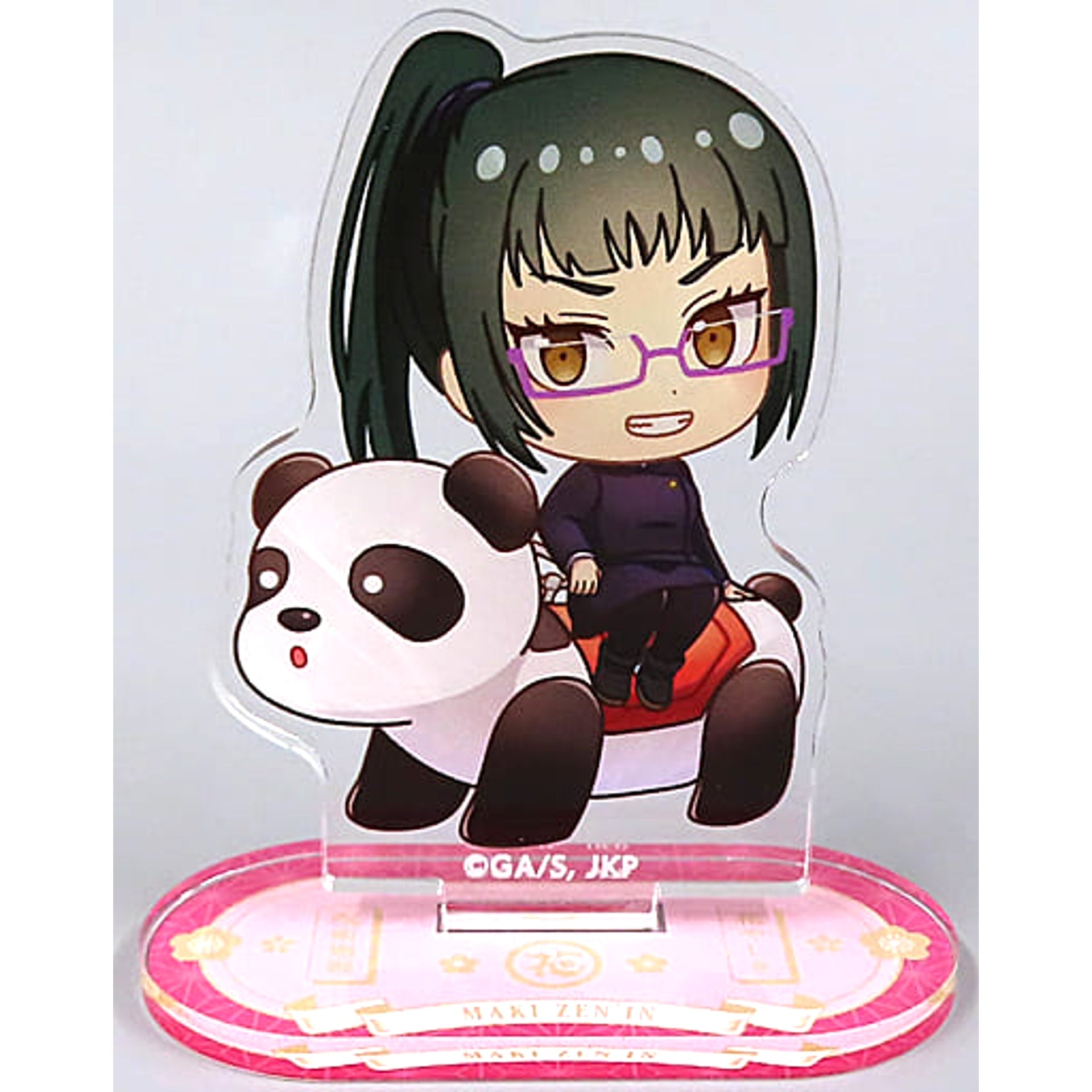 Jujutsu Kaisen x Asakusa Hanayashiki Maki Zenin Trading Chibi Character Acrylic Stand Attraction ver. No Frame Acrylic Stands [USED]