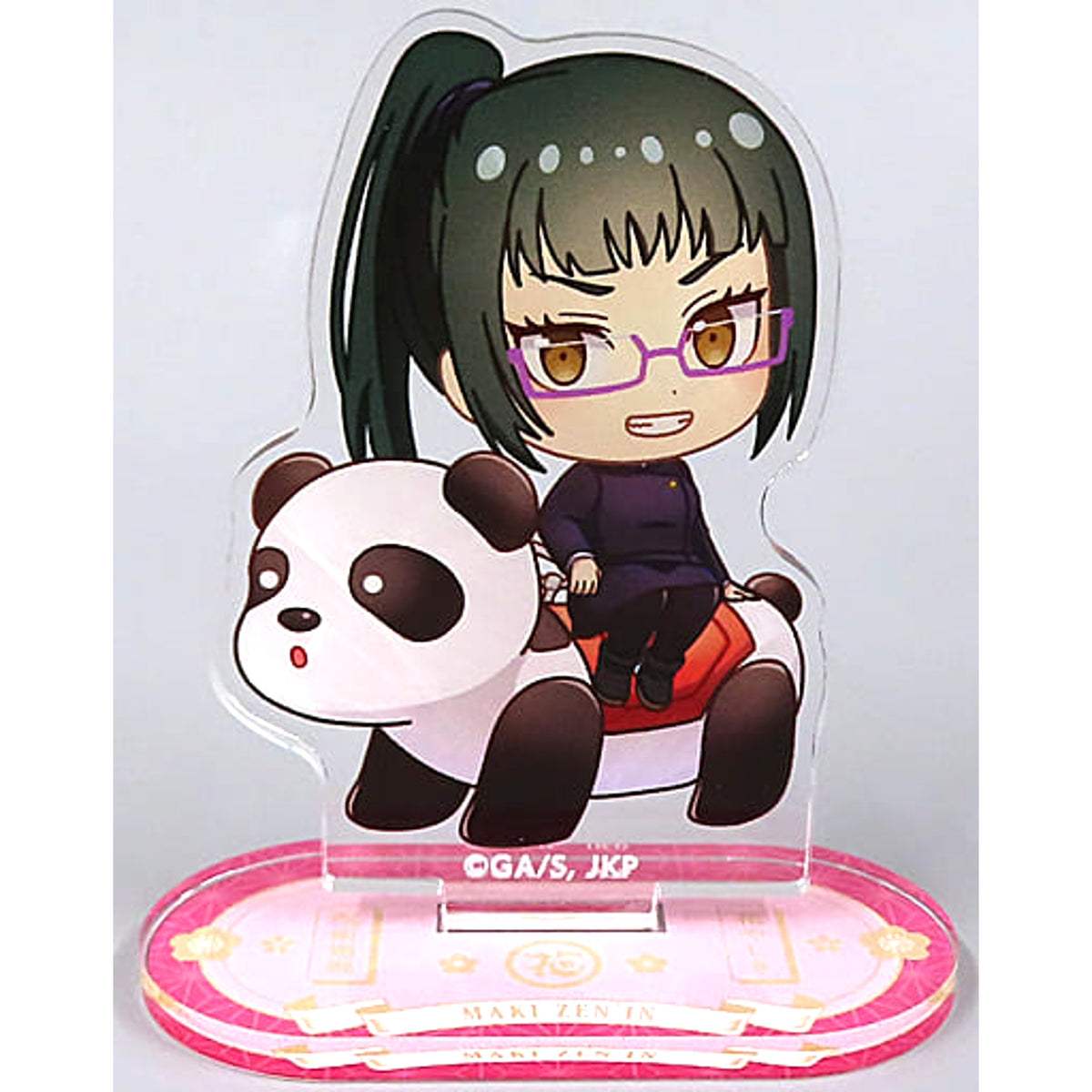 Jujutsu Kaisen x Asakusa Hanayashiki Maki Zenin Trading Chibi Character Acrylic Stand Attraction ver. No Frame Acrylic Stands [USED]