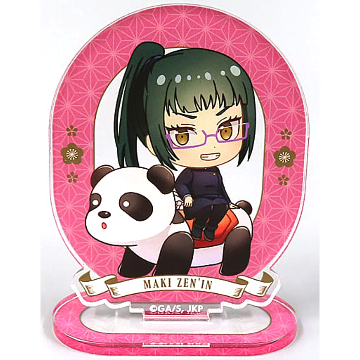 Jujutsu Kaisen x Asakusa Hanayashiki Maki Zenin Trading Chibi Acrylic Stand Attraction Ver. Framed Acrylic Stands [USED]