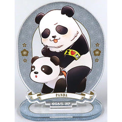 Jujutsu Kaisen x Asakusa Hanayashiki Panda Trading Chibi Character Acrylic Stand Attraction ver. with Frame Acrylic Stands [USED]