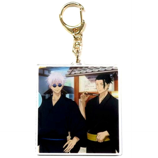 Satoru Gojo & Suguru Geto Yukata Ver. Jujutsu Kaisen Asakusa Hanayashiki Event Limited Bonus Acrylic Keychain [USED]