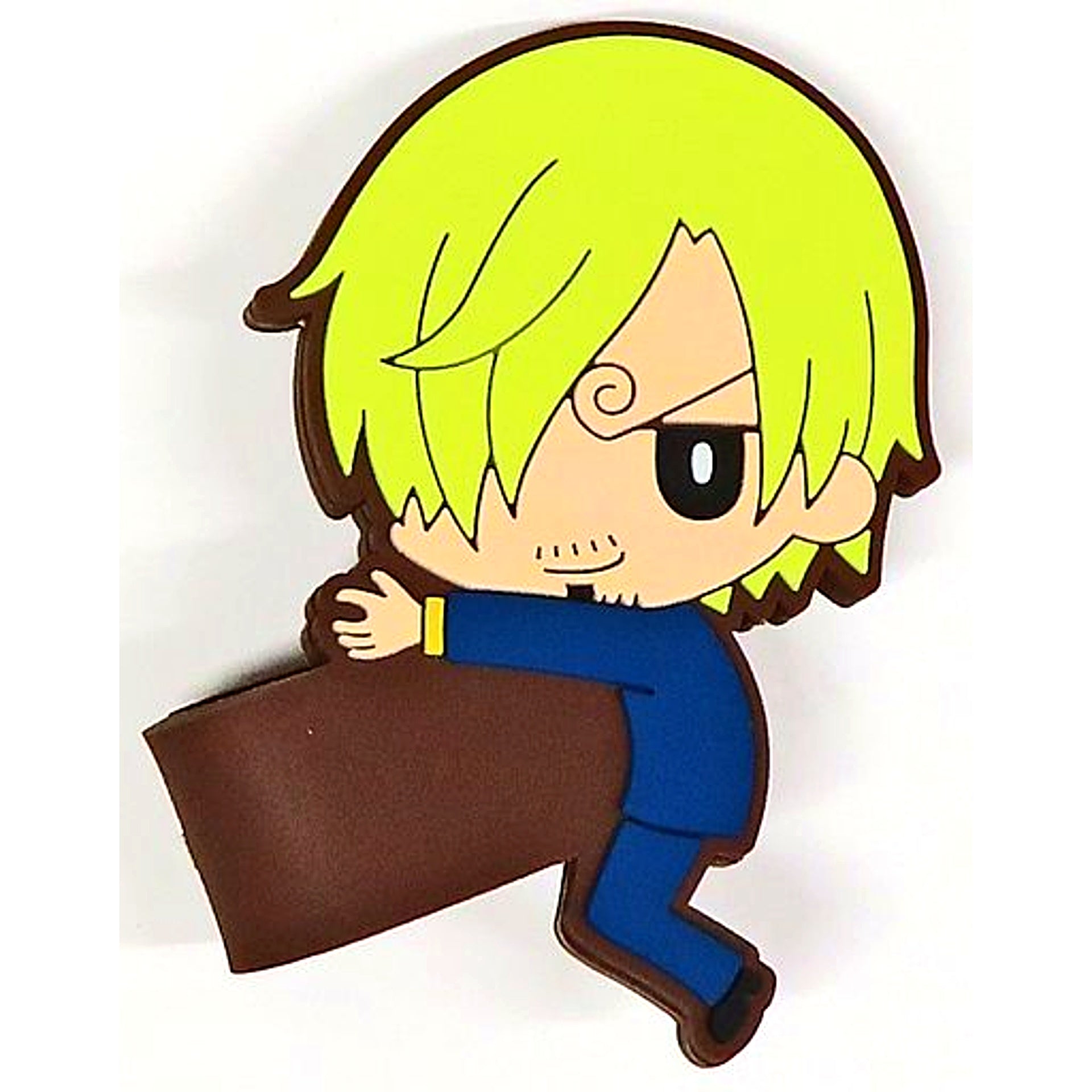 Sanji One Piece Hug Pita Rubber Bag Charm Collection [USED]
