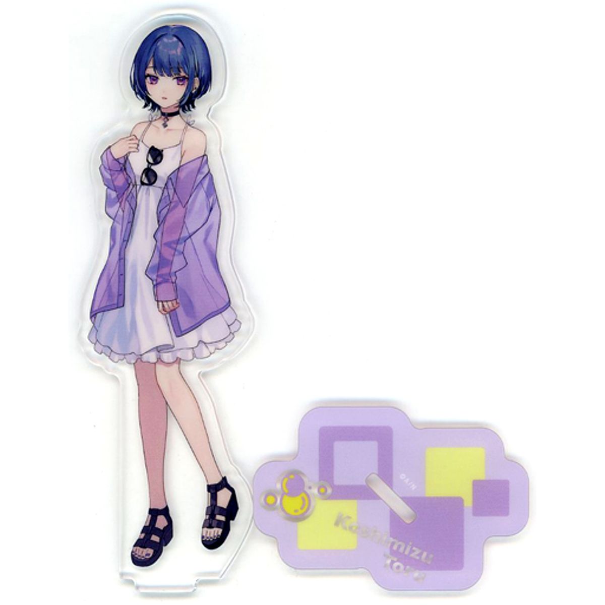 Koshimizu Toru Acrylic Stand Virtual YouTuber Nijisanji Idios Half Anniv. [USED]