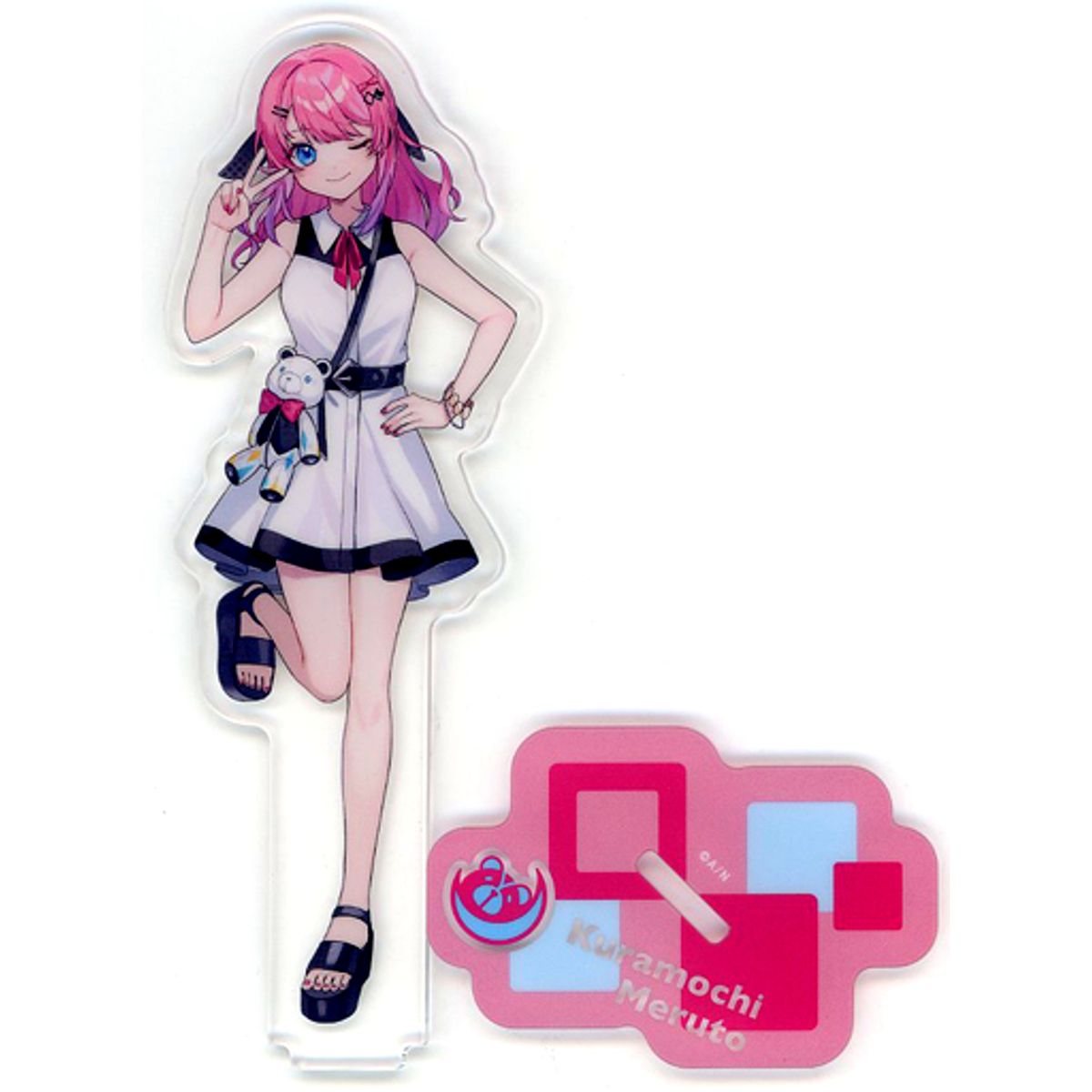 Kuramochi Meruto Acrylic Stand Virtual YouTuber Nijisanji Idios Half Anniv. [USED]