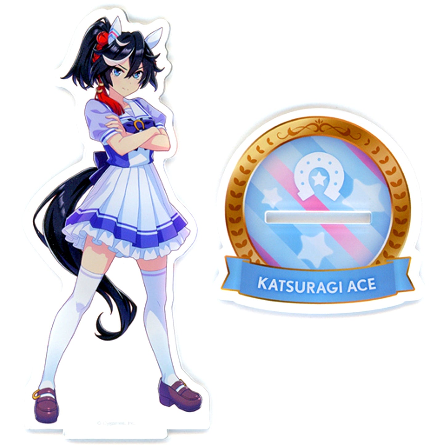 Katsuragi Ace School Uniform Ver. Uma Musume Pretty Derby Official Acrylic Stand [USED]