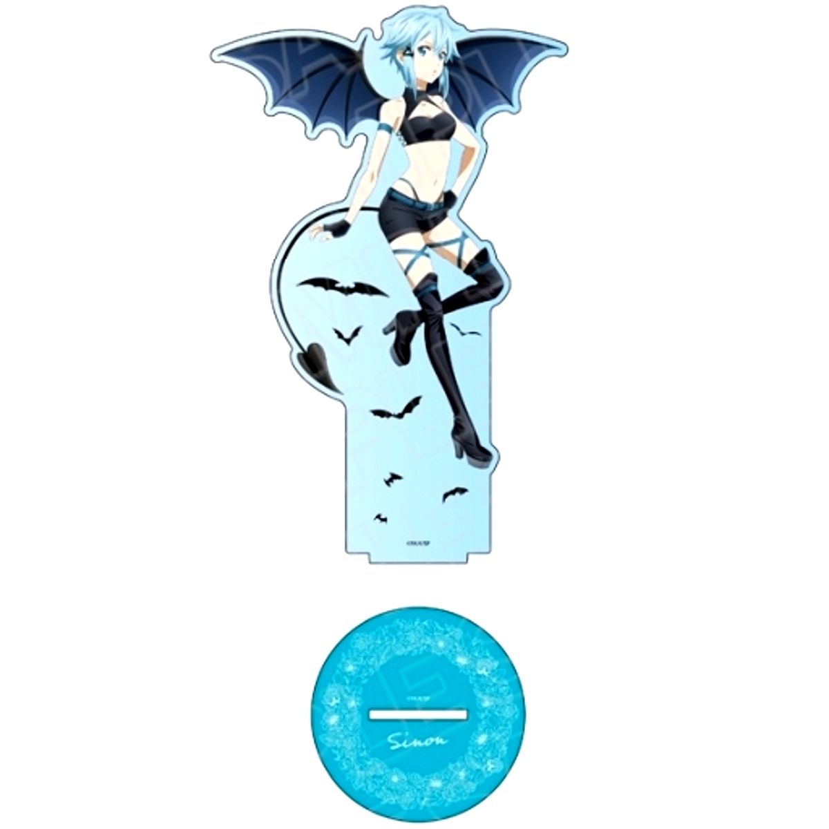 Shino Asada Big Acrylic Stand Angel/Devil Ver. Sword Art Online [USED]
