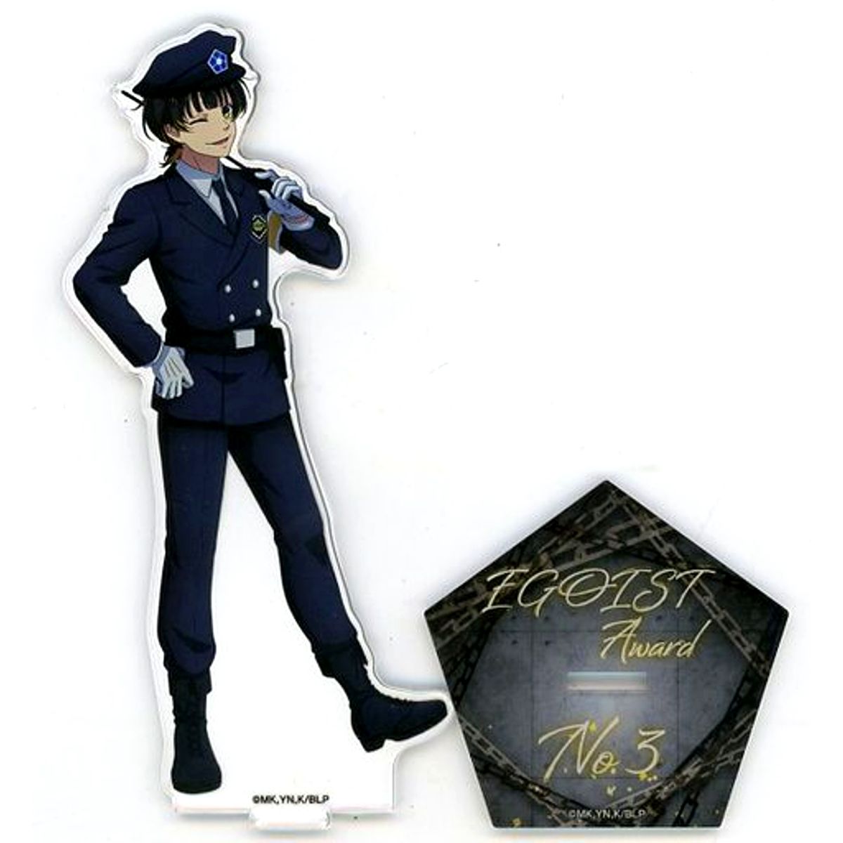 Meguru Bachira Blue Lock Acrylic Stand Egoist Award BLUE LOCK Exhibition [USED]