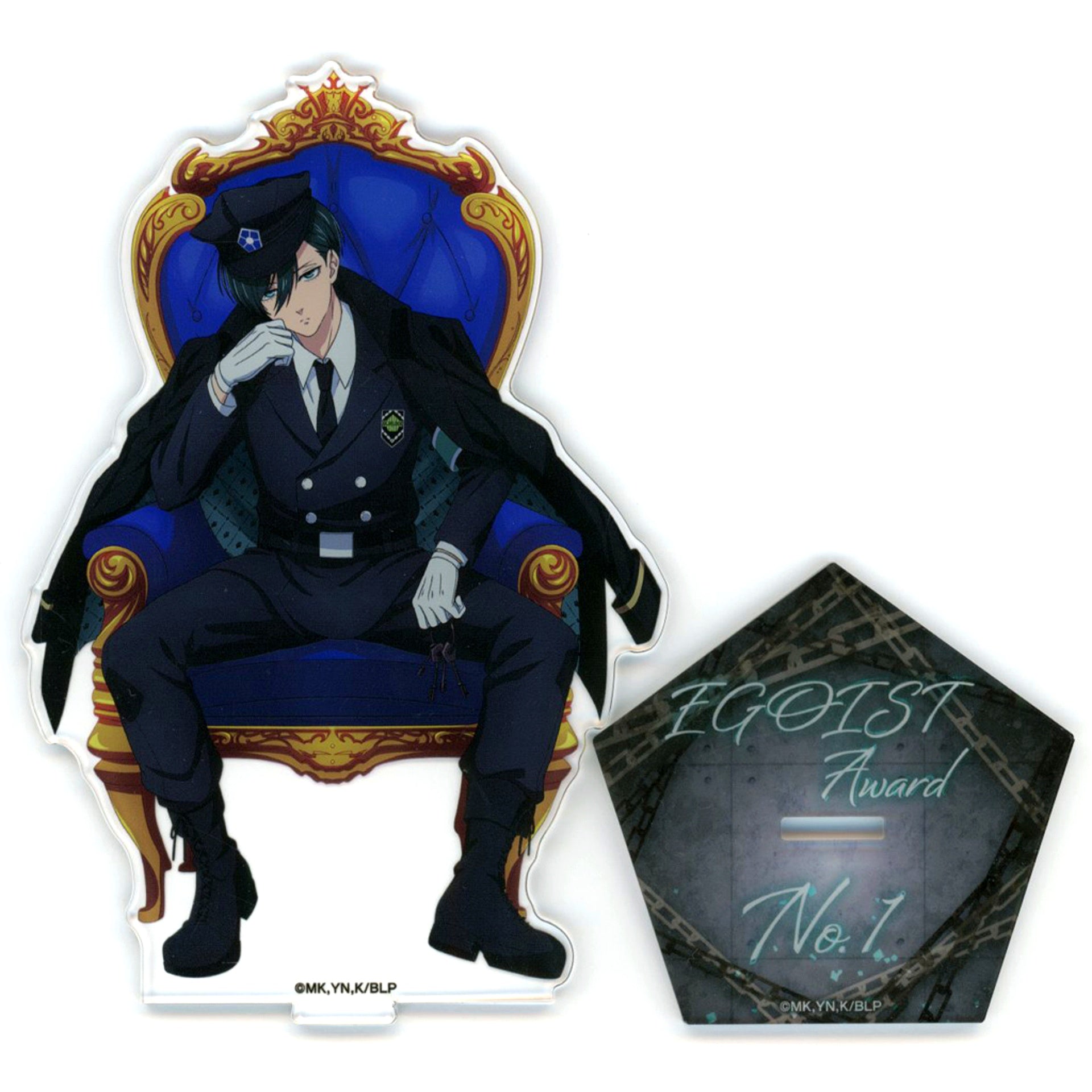 Rin Itoshi Acrylic Stand Egoist Award Blue Lock Exhibition [USED]