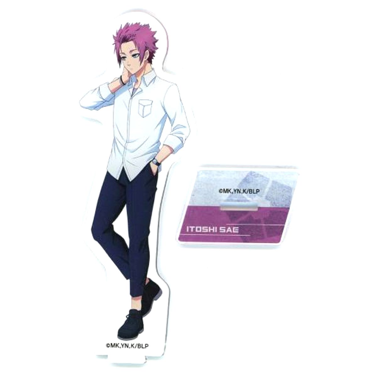 Sae Itoshi Casual Ver. Acrylic Stand Blue Lock Exhibition [USED]