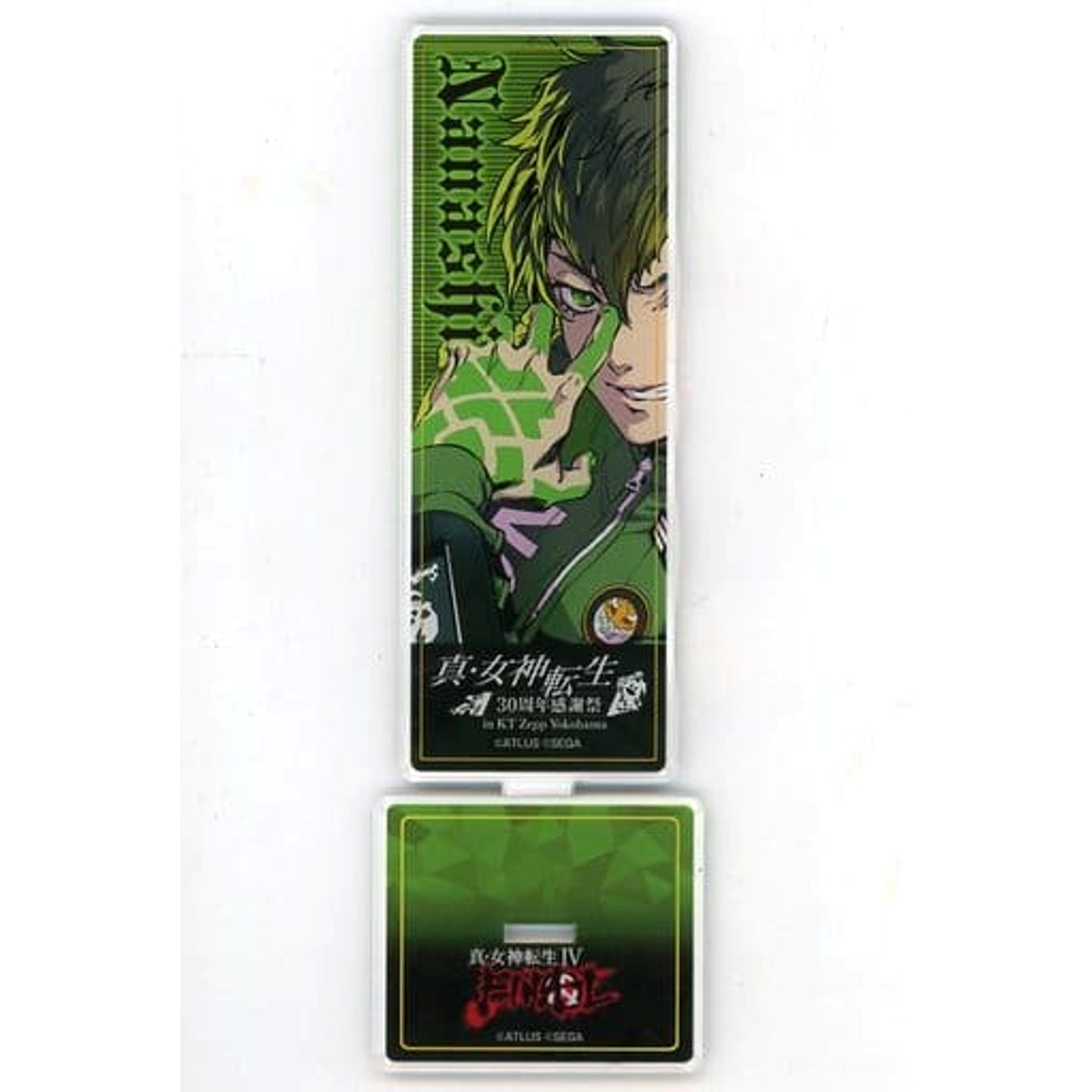 Shin Megami Tensei IV Final Event Kuji Acrylic Stand 30th Anniversary Thanksgiving Festival Limited Prize E Acrylic Stands [USED]